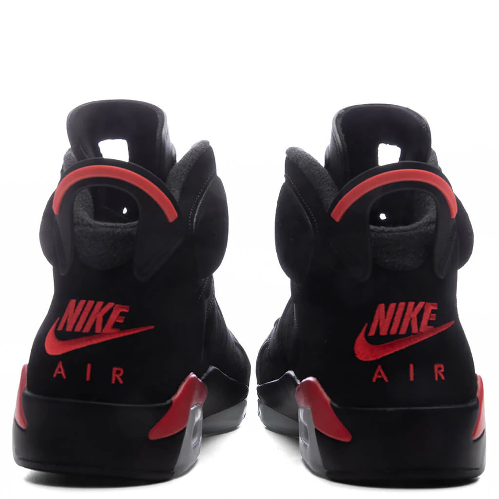 Air Jordan 6 Retro 'Infrared Salesman' - Black/Light Crimson - Image 4