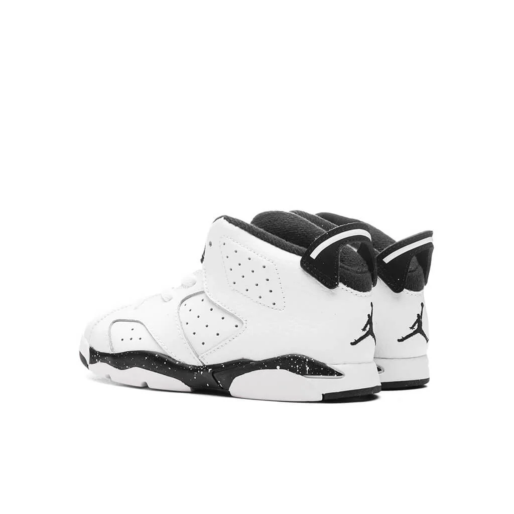 Air Jordan 6 Retro (TD) 'Reverse Oreo' - White/Black - Image 3