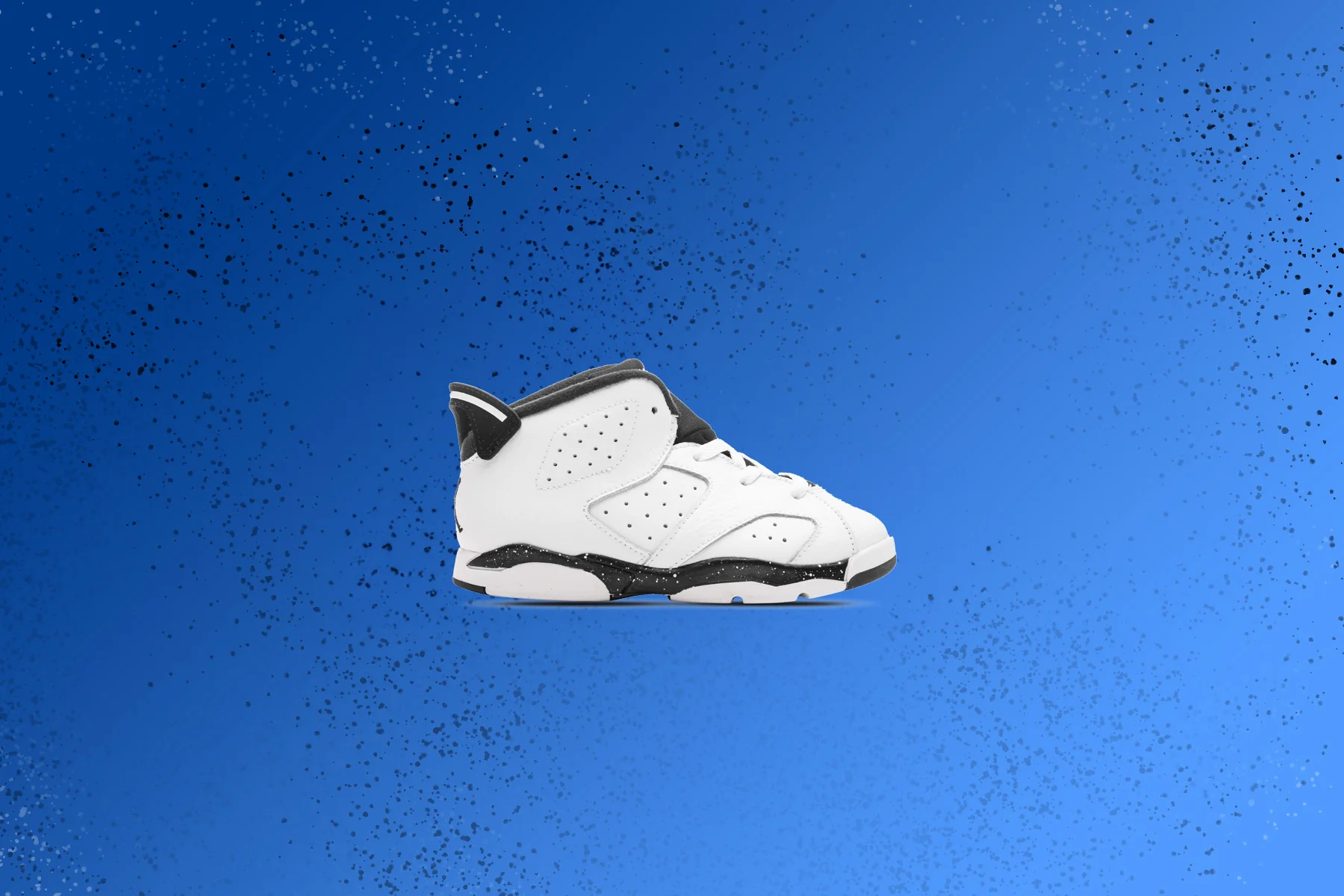 Air Jordan 6 Retro (TD) 'Reverse Oreo' - White/Black - Image 5