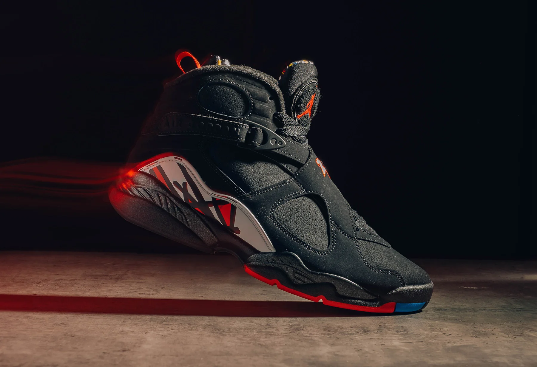 Air Jordan 8 Retro Playoffs - Black/True Red - Image 5