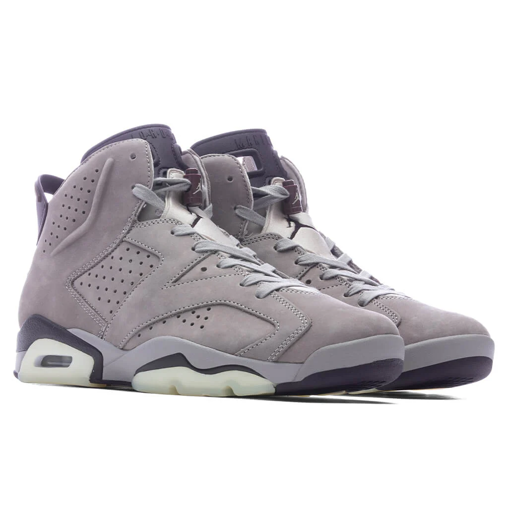 A Ma Maniére x Air Jordan 6 Retro 'Smokey Mauve' - Vapor Mauve/Burgundy Ash/Fossil Stone - Image 2