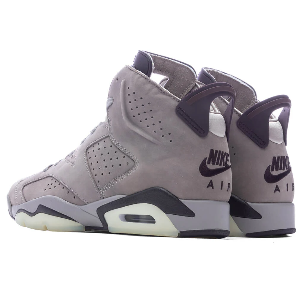 A Ma Maniére x Air Jordan 6 Retro 'Smokey Mauve' - Vapor Mauve/Burgundy Ash/Fossil Stone - Image 3