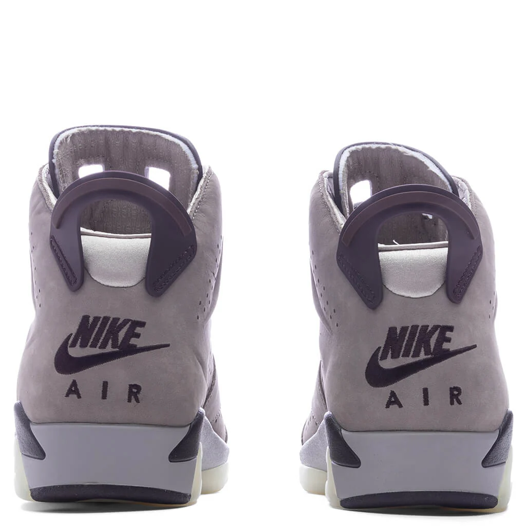 A Ma Maniére x Air Jordan 6 Retro 'Smokey Mauve' - Vapor Mauve/Burgundy Ash/Fossil Stone - Image 4