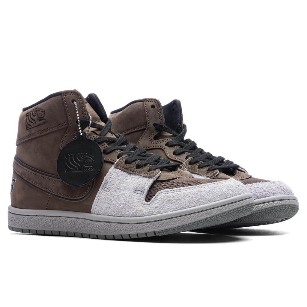 Air Jordan x Soul Goods Air Ship 'Prove Yourself' - Baroque Brown/Black/Cement Grey - Image 2