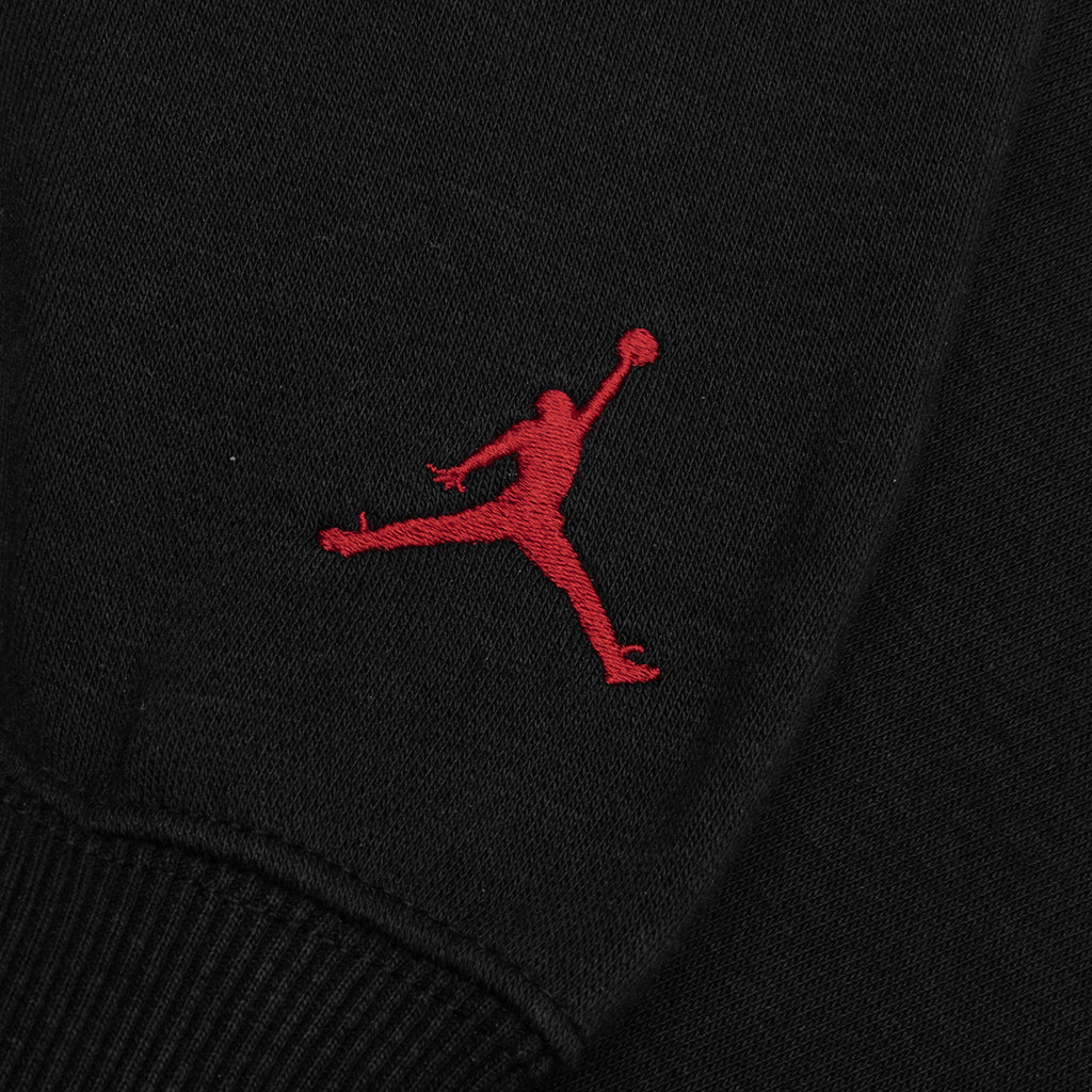 Brooklyn Holiday Fleece Crewneck - Black/Gym Red - Image 4