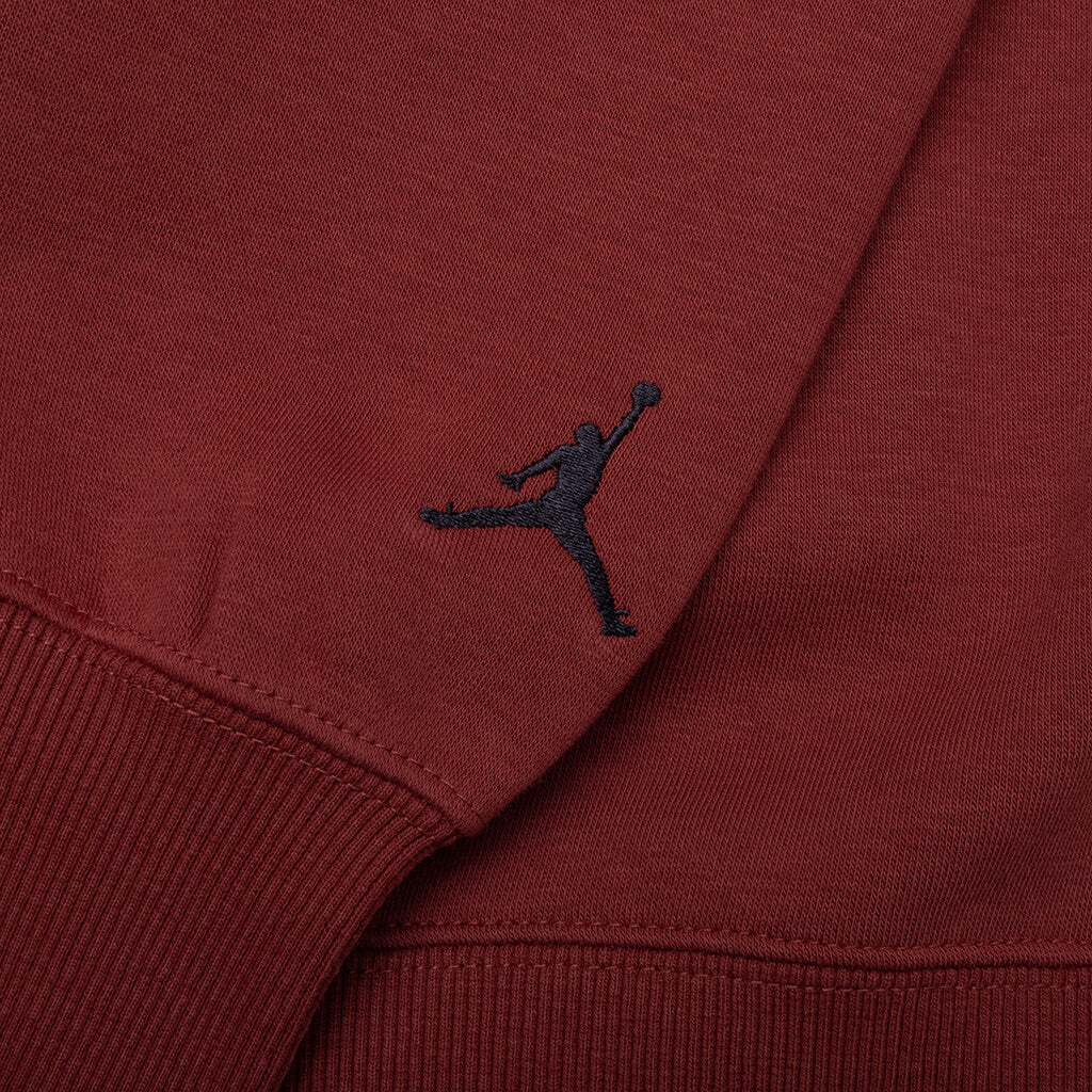Brooklyn Fleece Holiday Crewneck - Redstone/Black - Image 4
