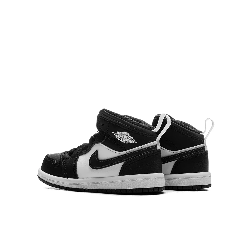 Jordan 1 Mid (TD) - Black/Off Noir/Summit White - Image 3