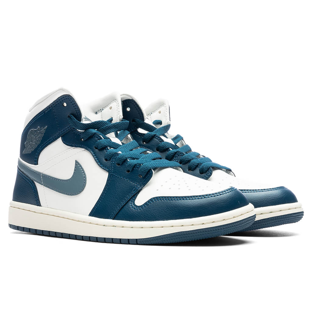 Women's Air Jordan 1 Mid - Sky J FR Blue/Ozone Blue/Sail - Image 2