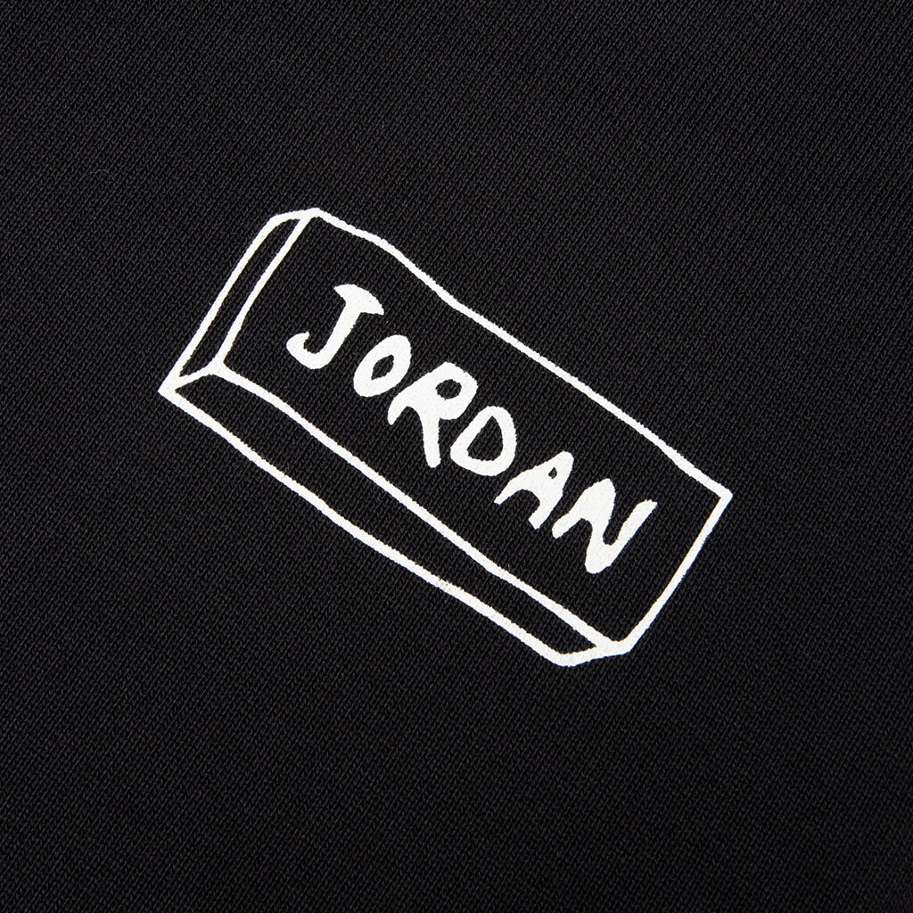Jordan x Union x Fragment Full Zip Hoodie - Black/Sail - Image 3