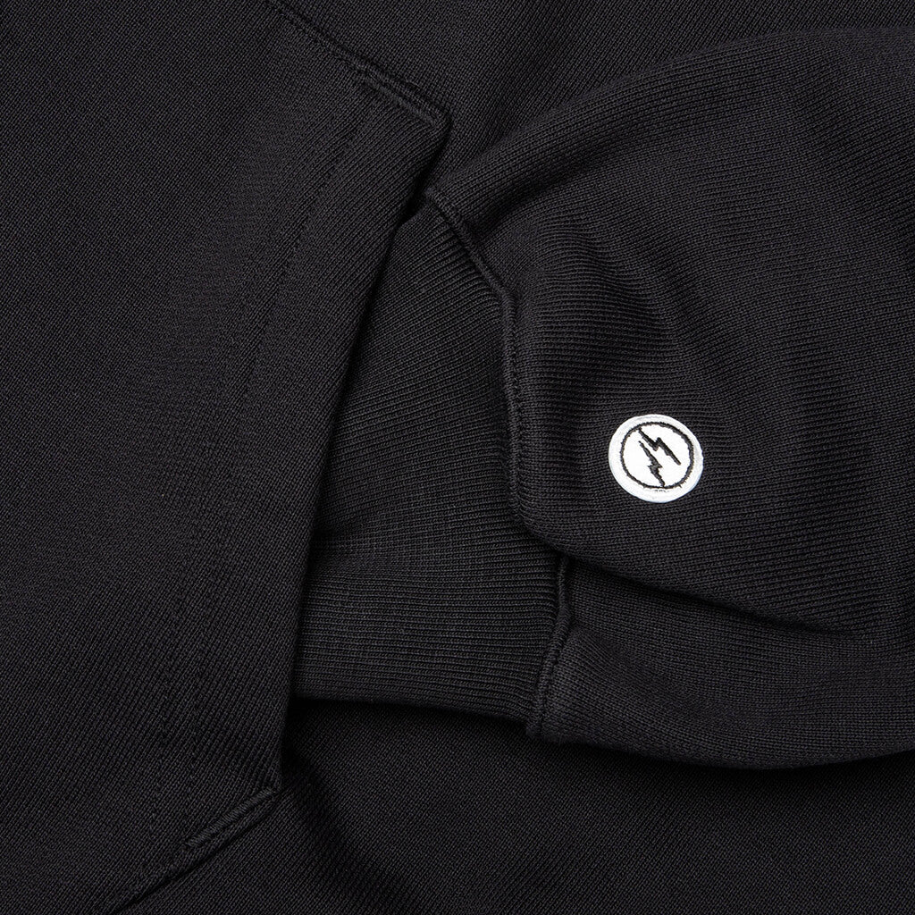 Jordan x Union x Fragment Full Zip Hoodie - Black/Sail - Image 4
