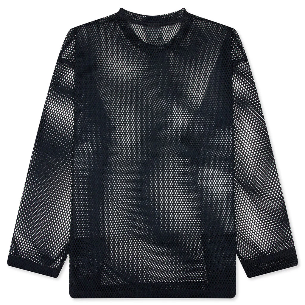Jordan x Union x Fragment L/S Jersey - Black/Ivory - Image 2