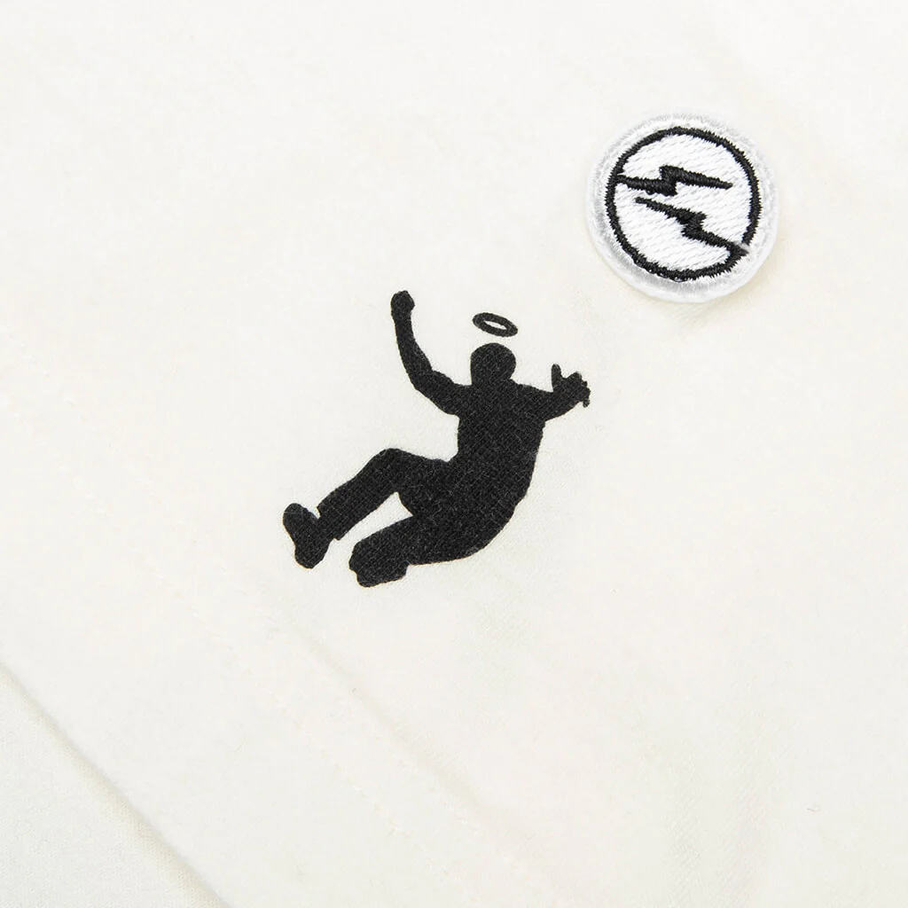 Jordan x Union x Fragment Tee - Pale Ivory/Ivory/Black - Image 4