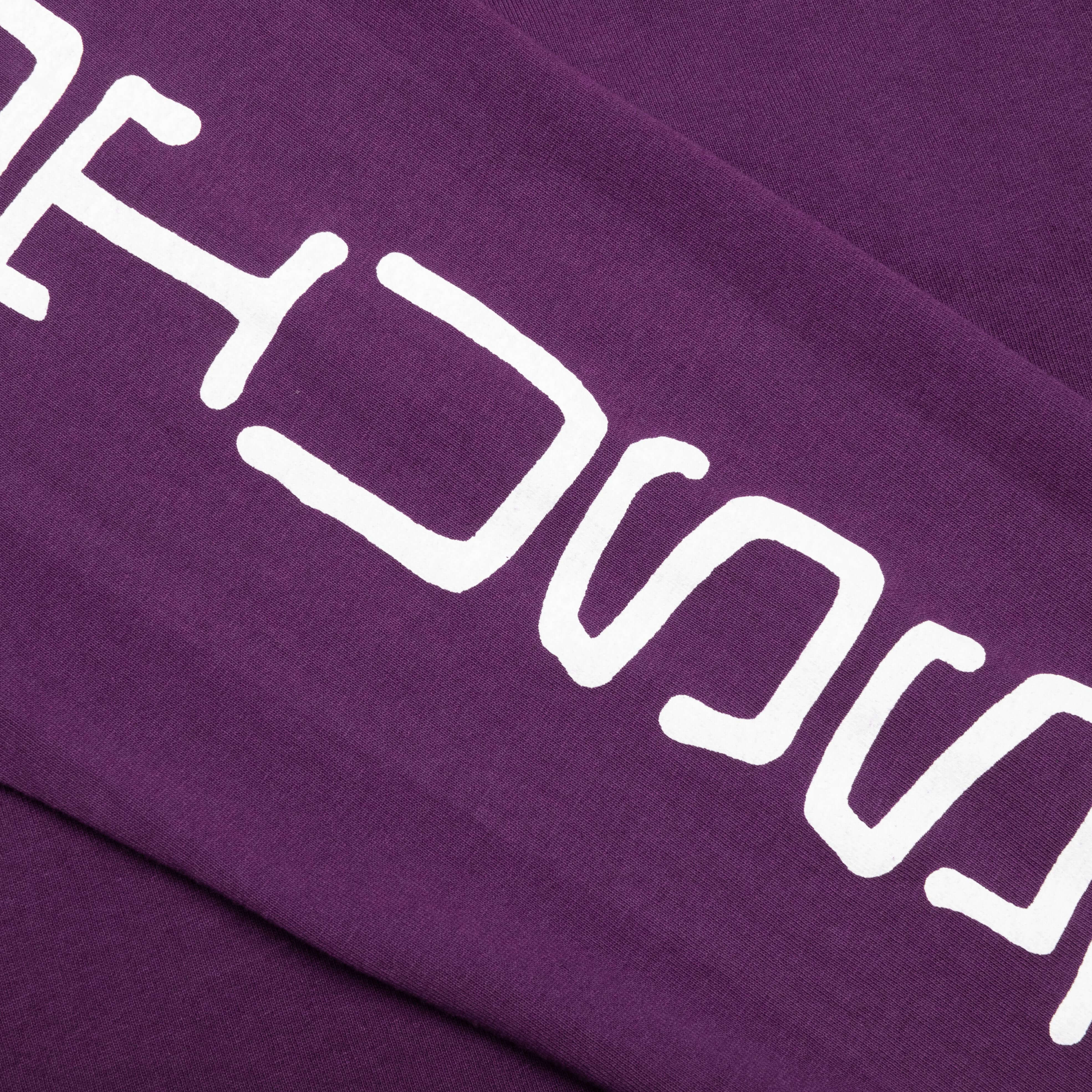 Jumbo Pigment Dyed L/S Tee - Purple - Image 4