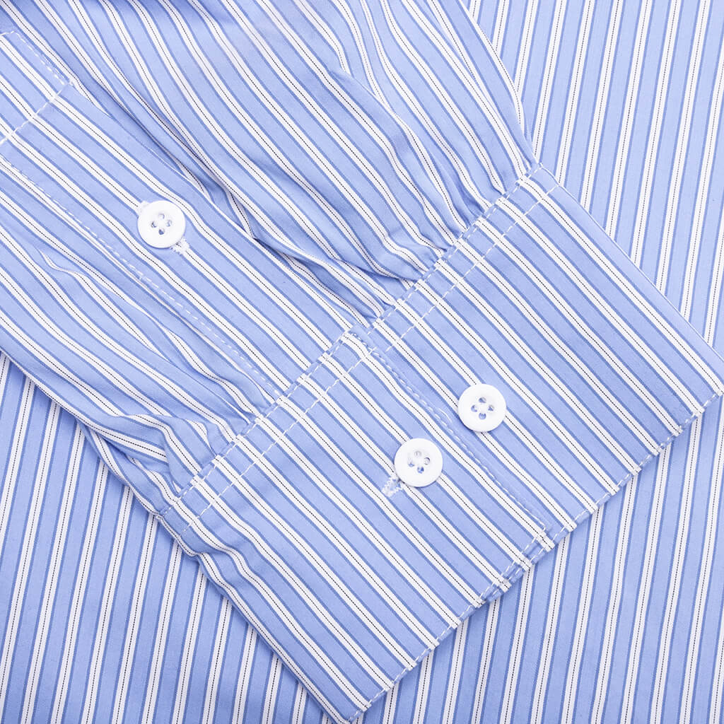 Expect Nothing L/S Shirt - Blue/White - Image 3