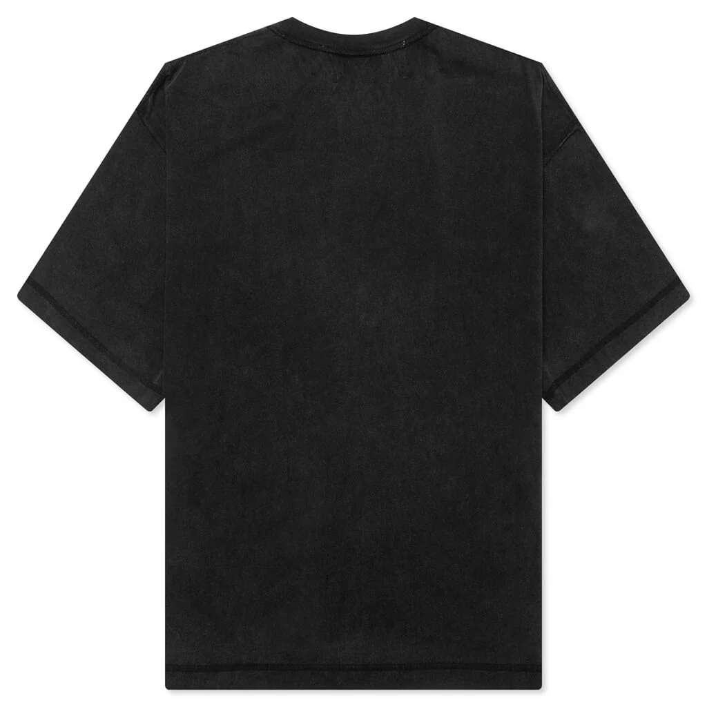 Good Morning Cops Vintage Wash Tee - Washed Black - Image 2
