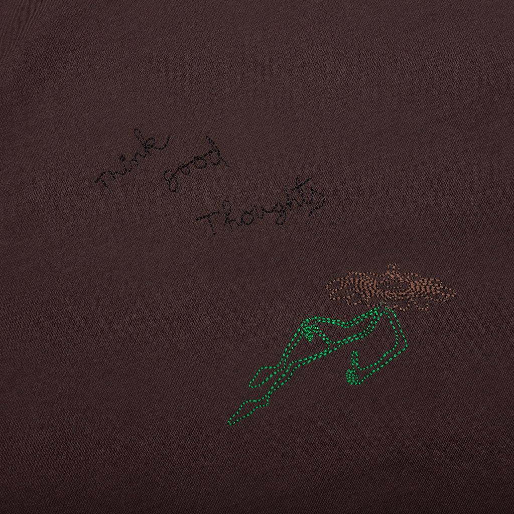 Good Thoughts Tee - Brown - Image 4