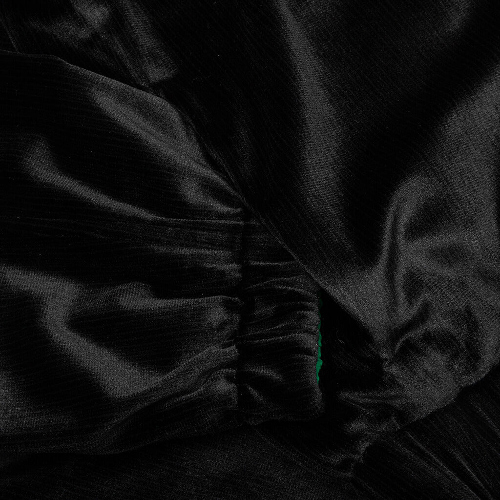 Merci Velour Jacket - Black - Image 4