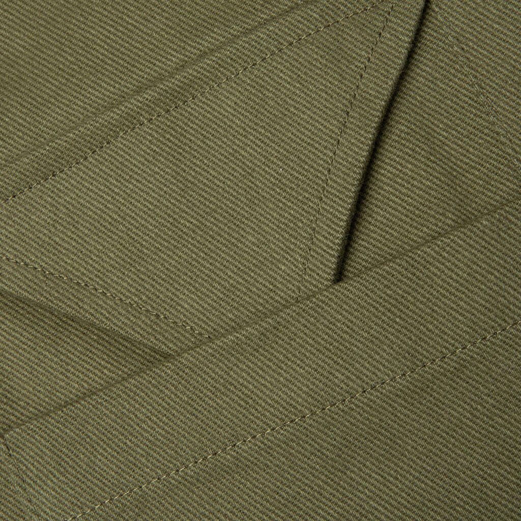 Pockets Boxy Jacket - Green - Image 4
