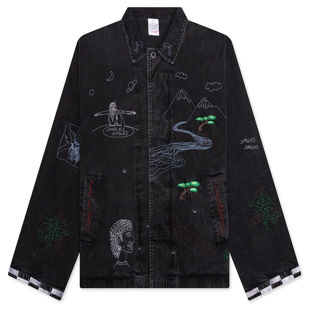 Questions Jacket - Black