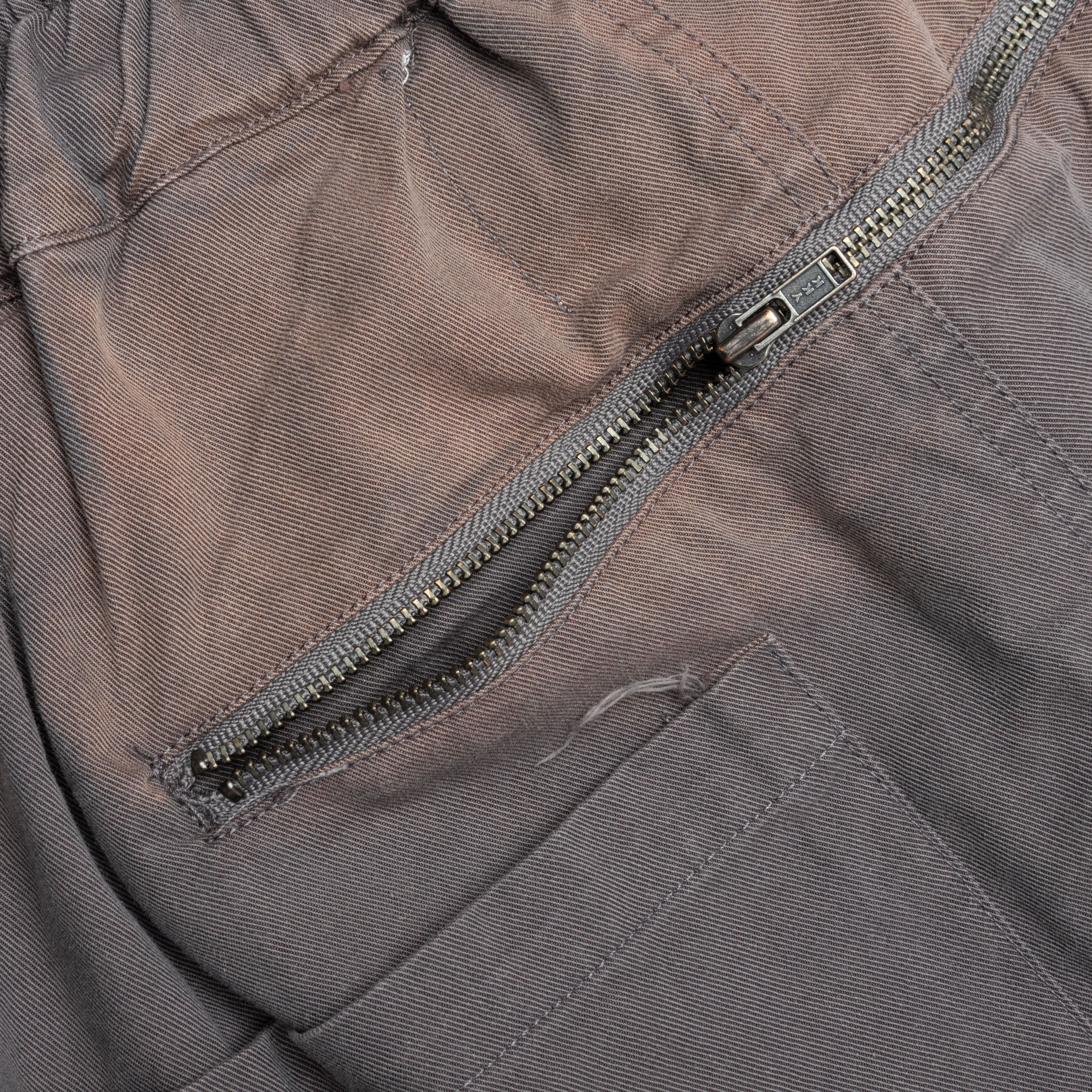 Repaired Butt Zip Pant - Grey - Image 4
