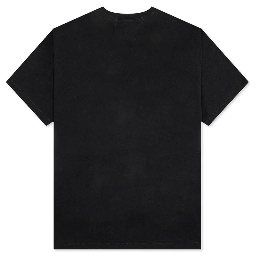 Slow Down Beaded Tee - Black - Image 2