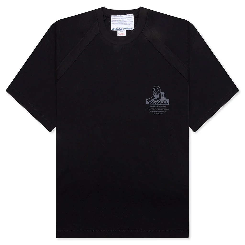 Sphinx Raglan Tee - Black
