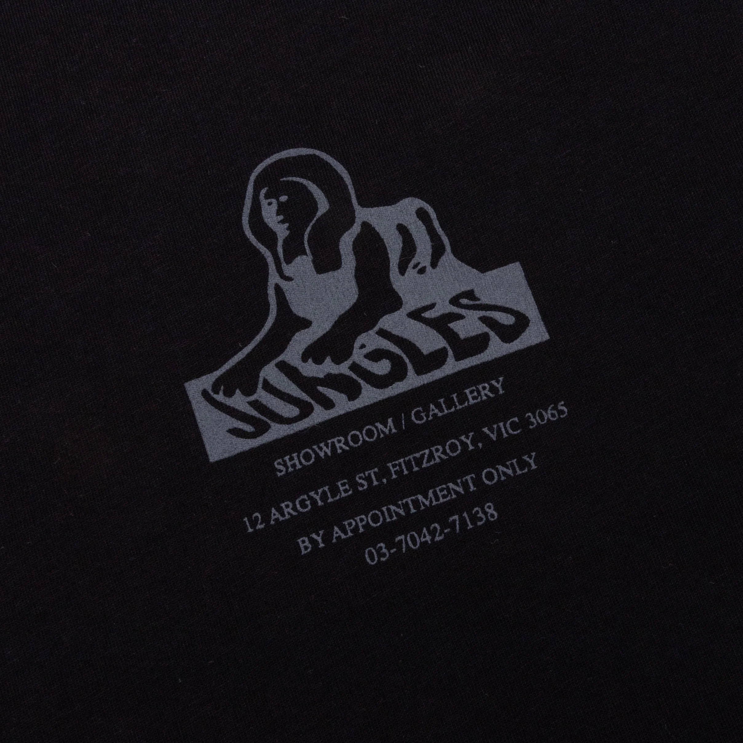 Sphinx Raglan Tee - Black - Image 3