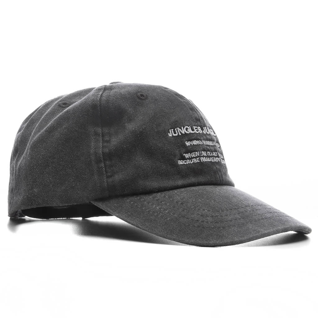 Spring Summer Cap - Washed Black - Image 2