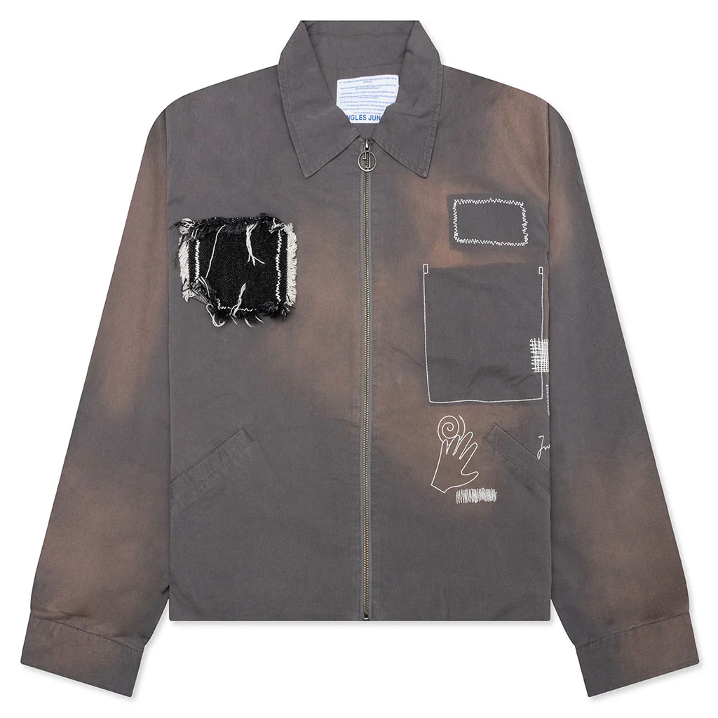 Sunbleached Trucker Jacket - Grey