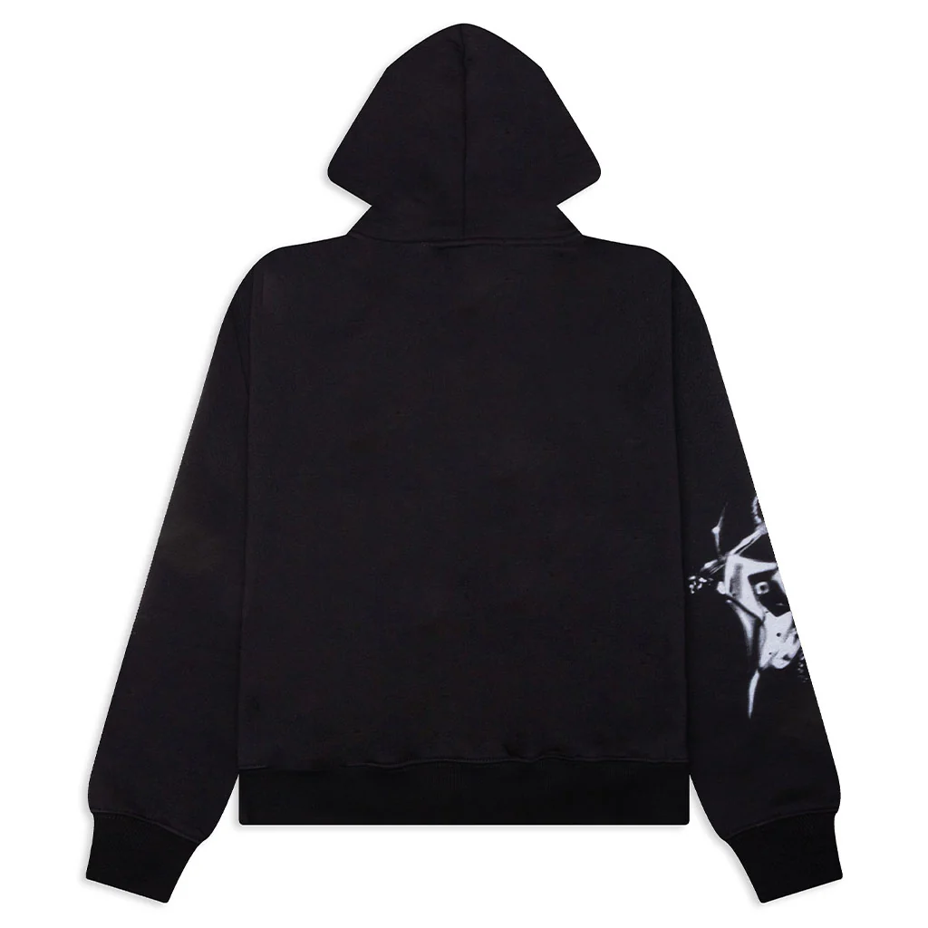 Test Print 2 Hoodie - Black - Image 2