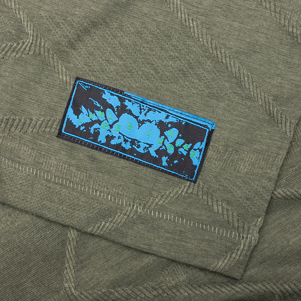 Textured Tee - Green - Image 4