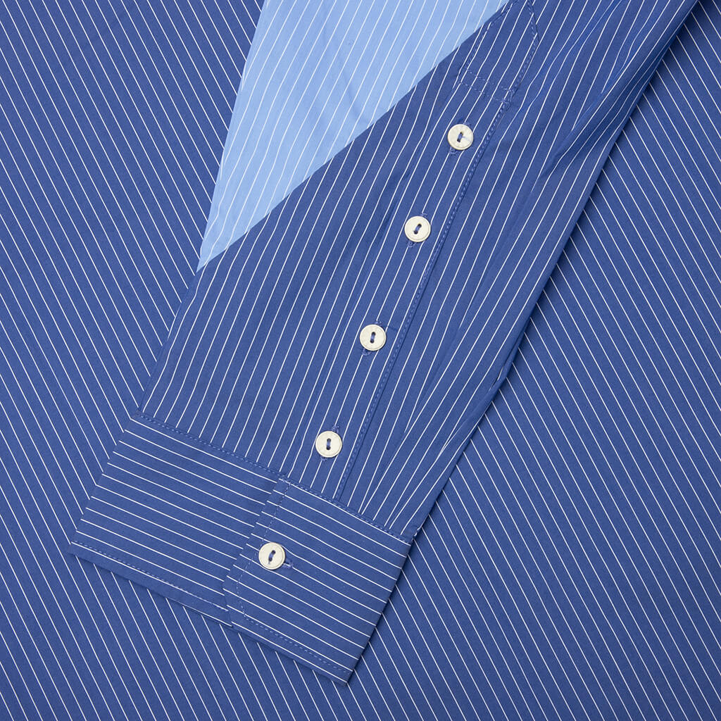 Togetherness Business Shirt - Pinstripe Blue - Image 5