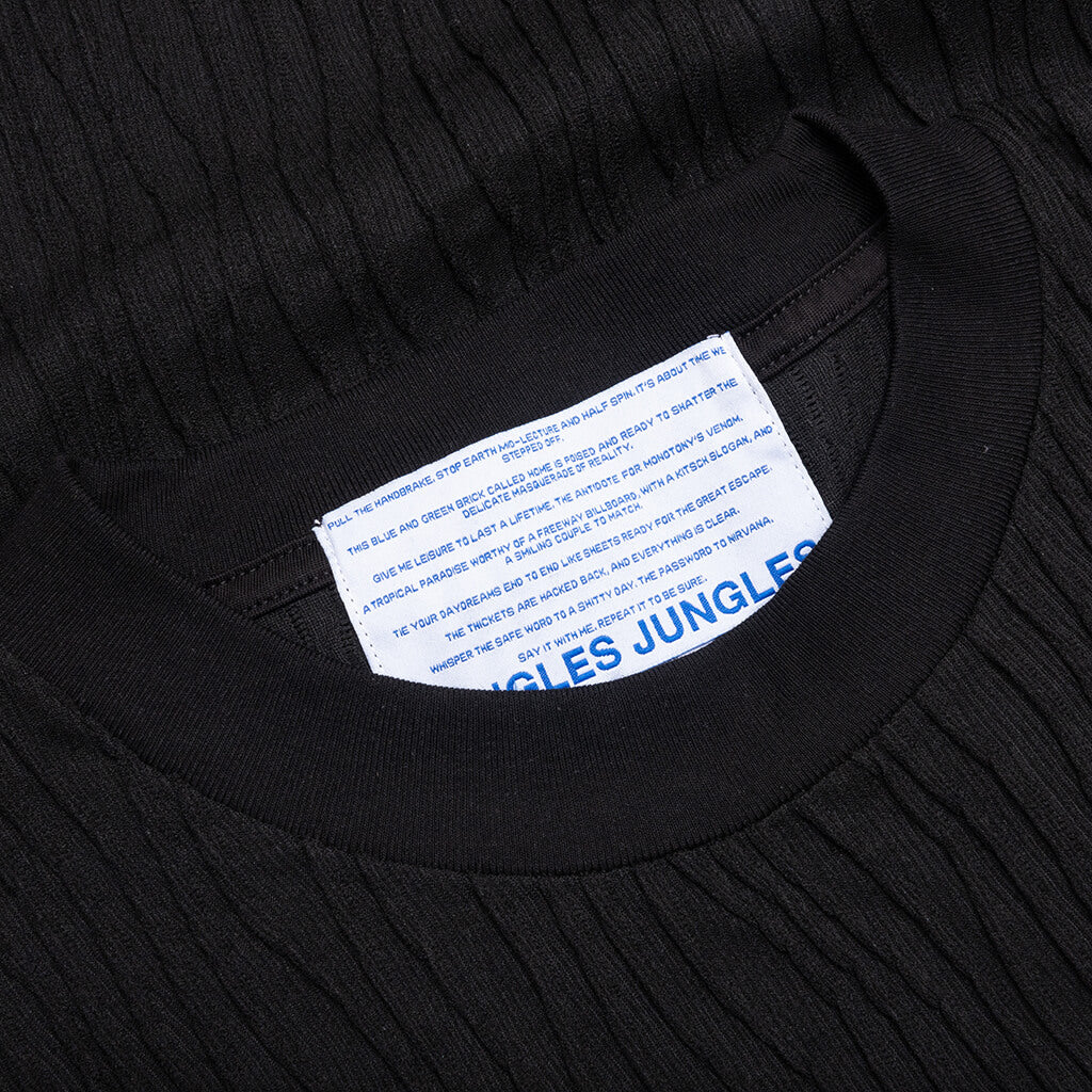 Wavy Tee - Black - Image 3