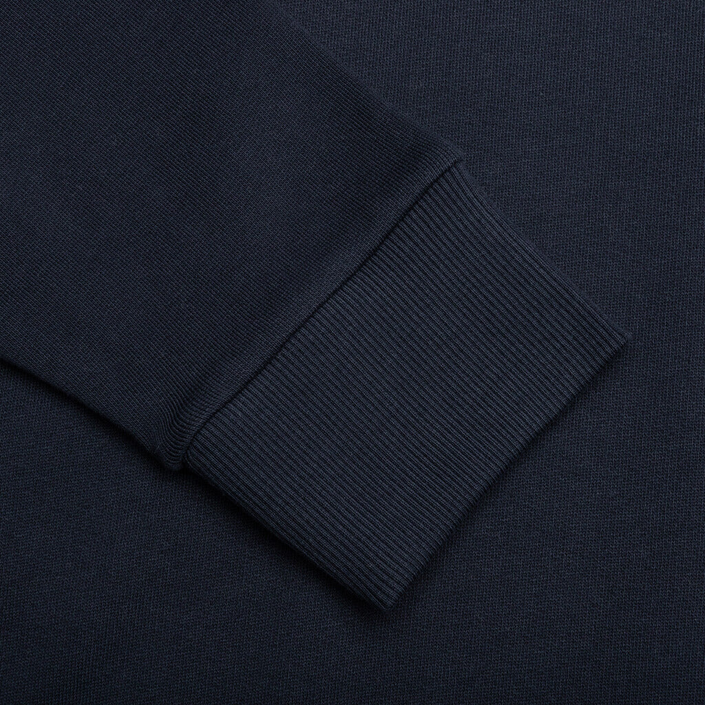 Logo Embroidery Sweatshirt - Navy - Image 4