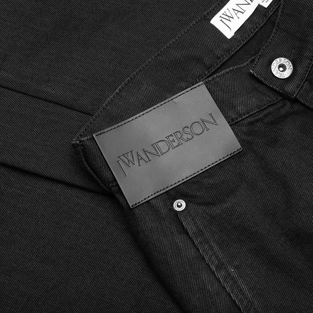 Twisted Workwear Jeans - Black - Image 3