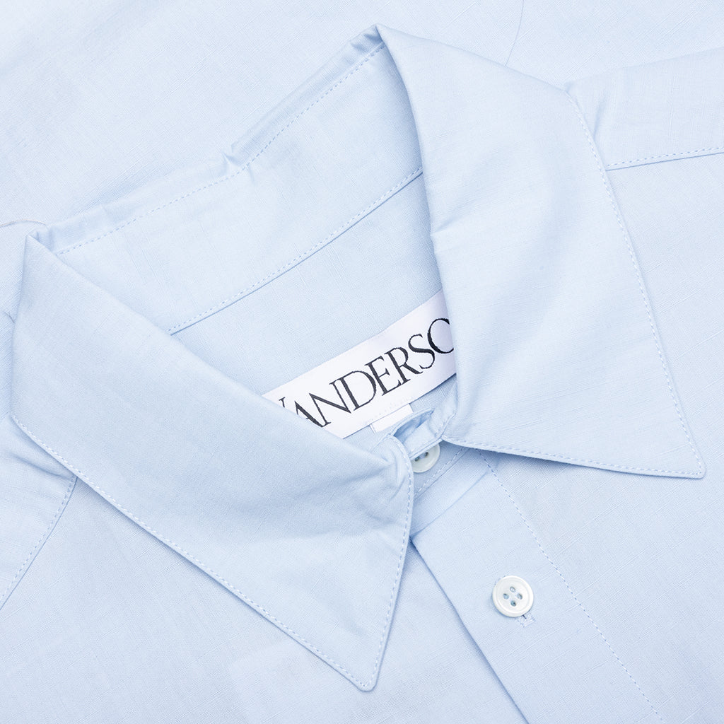 Window Embroidery Shirt - Light Blue - Image 6