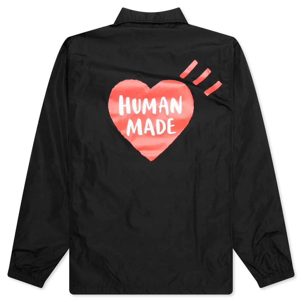 Coach Jacket - Black - Image 2