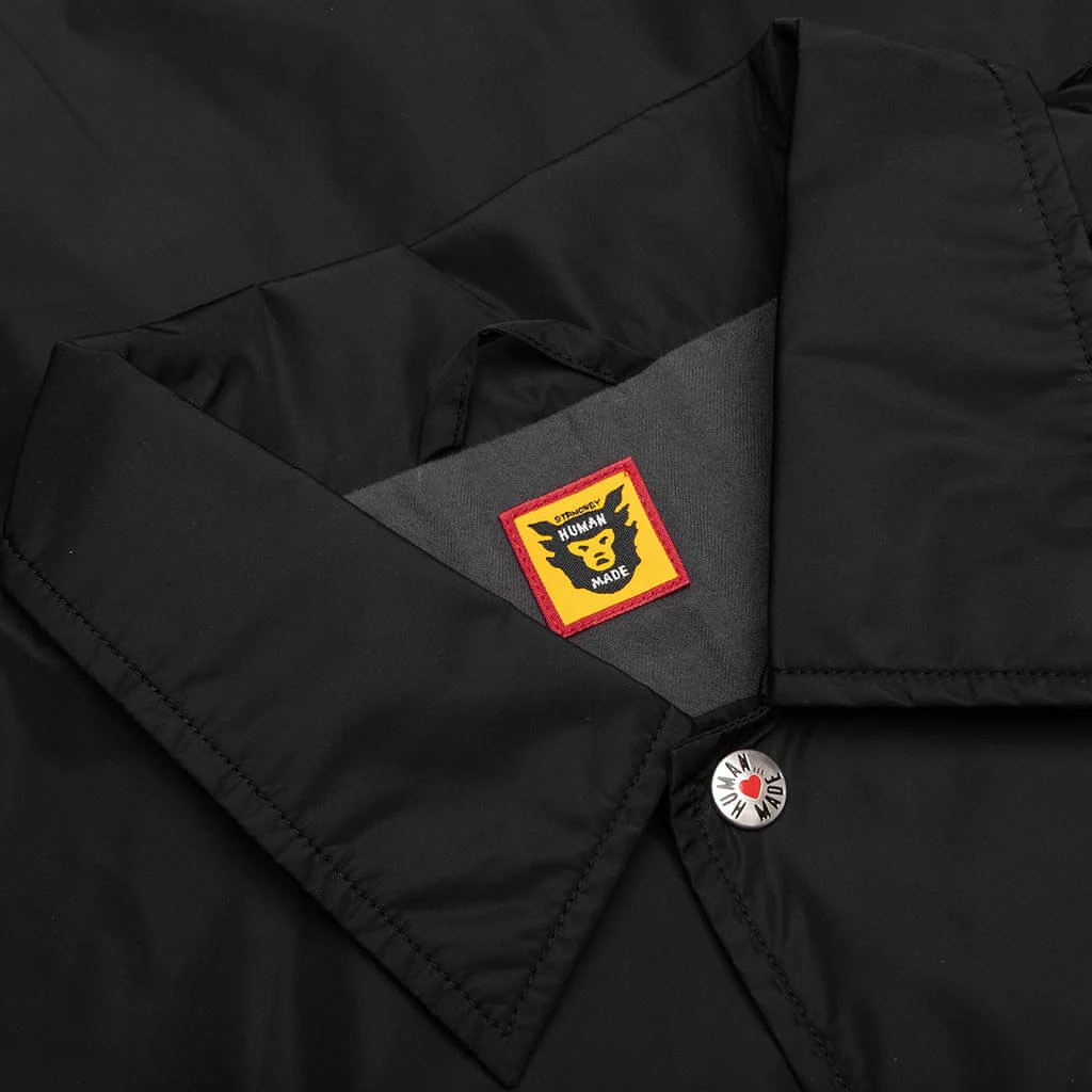 Coach Jacket - Black - Image 3