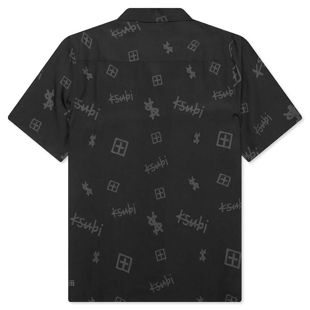 Kash Box Resort S/S Shirt - Coal - Image 2