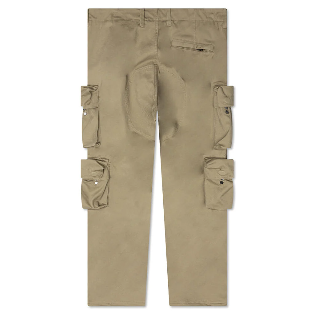 Keane Cargo Pants - Khaki - Image 2