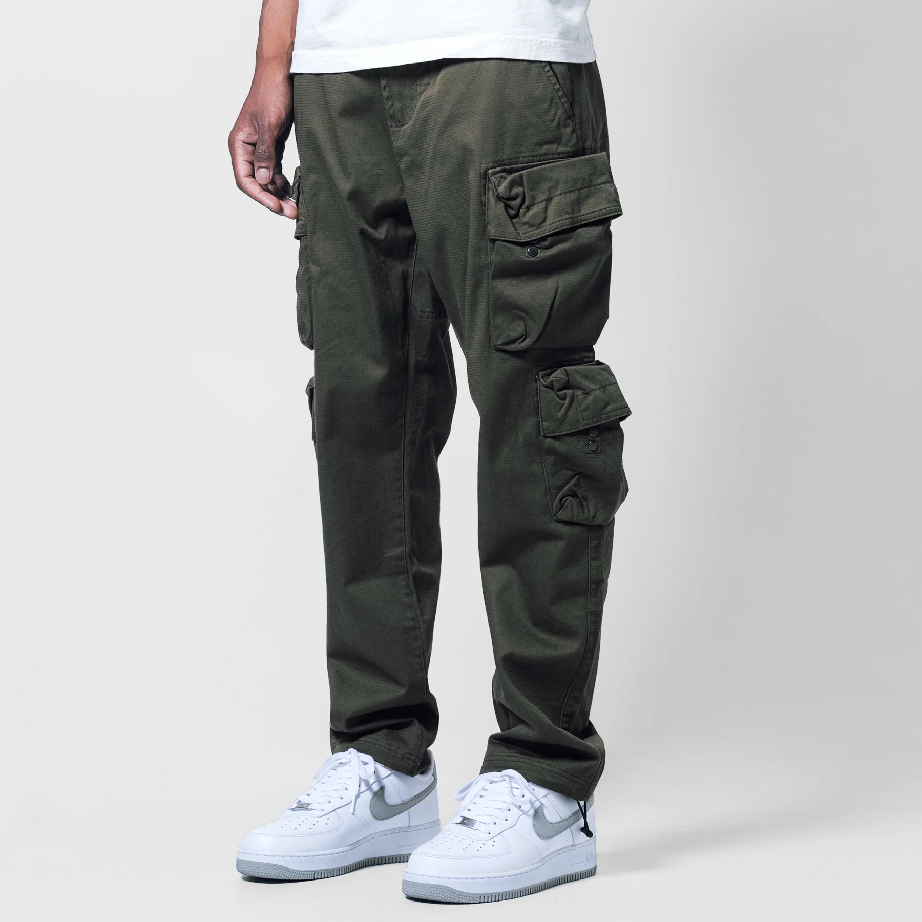 Keane Cargo Pants - Khaki - Image 8