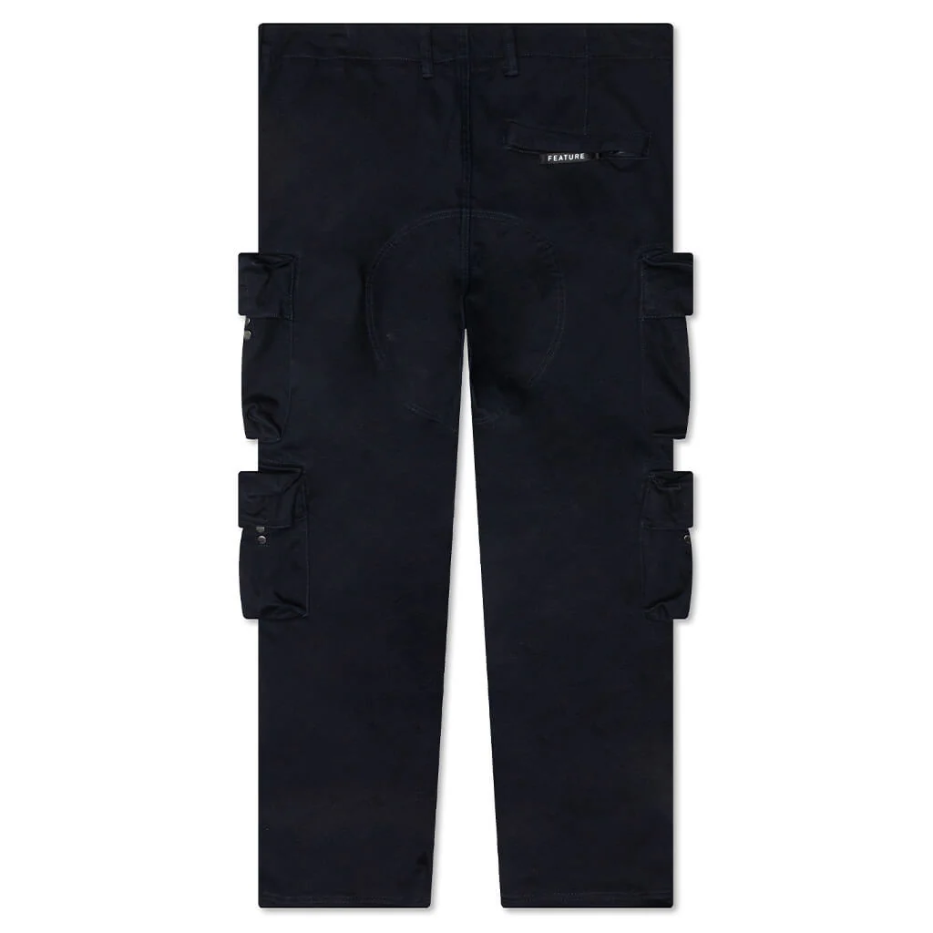 Keane Cargo Pants - Navy - Image 2