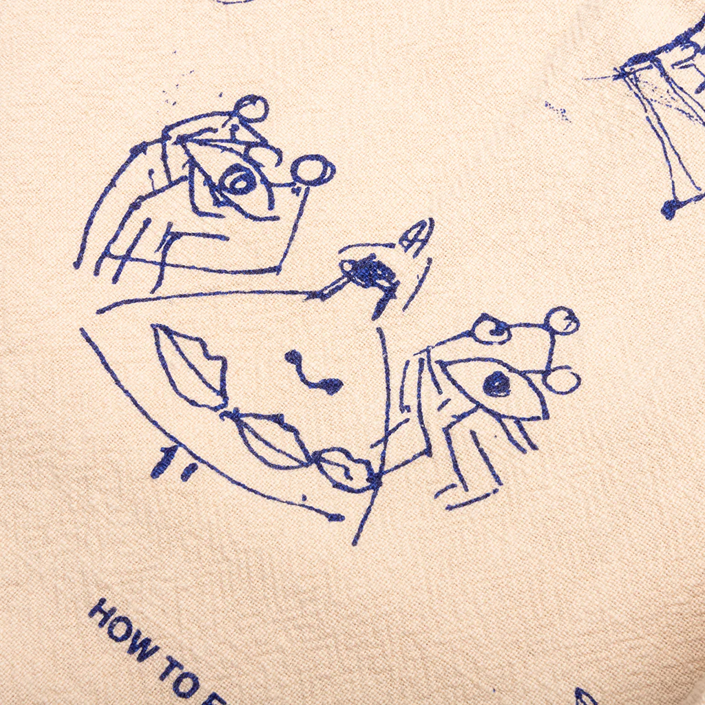 Doodles Linen Pants - Tan - Image 3