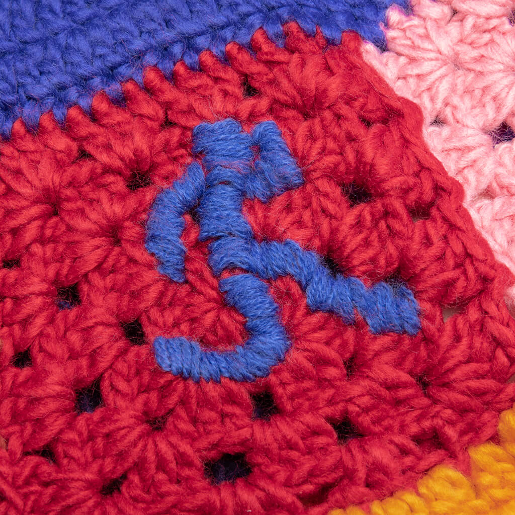 Running Man Crochet Hat - Multi - Image 3