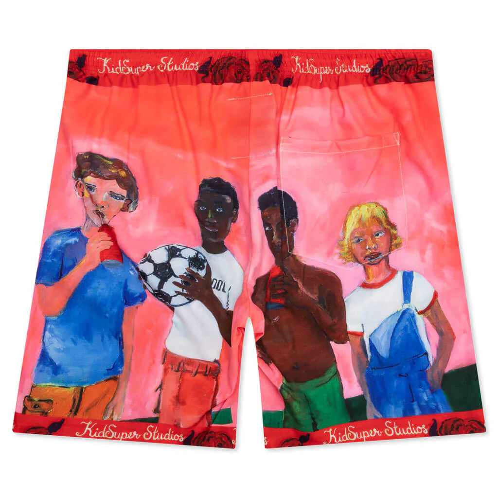 Kids Shorts - Pink - Image 2