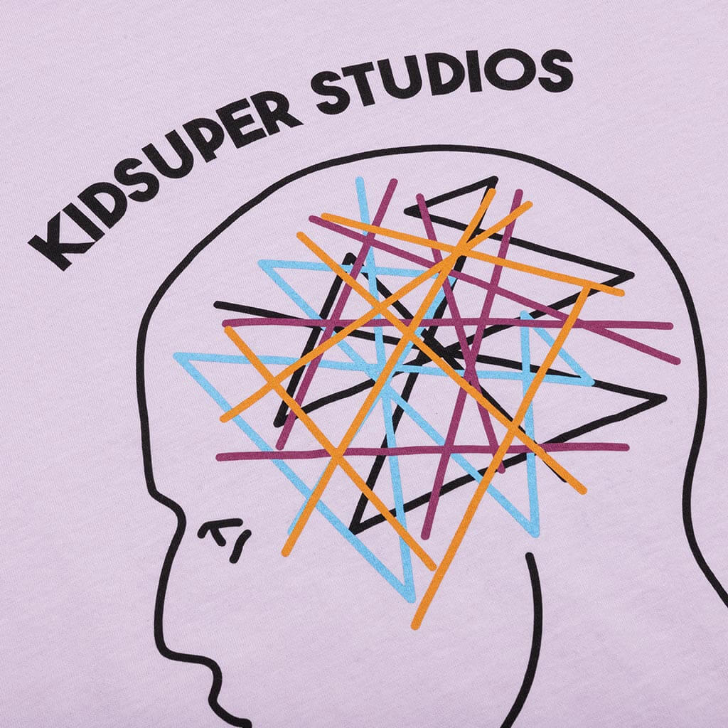 Thoughts In My Head Tee - lilac - Image 3