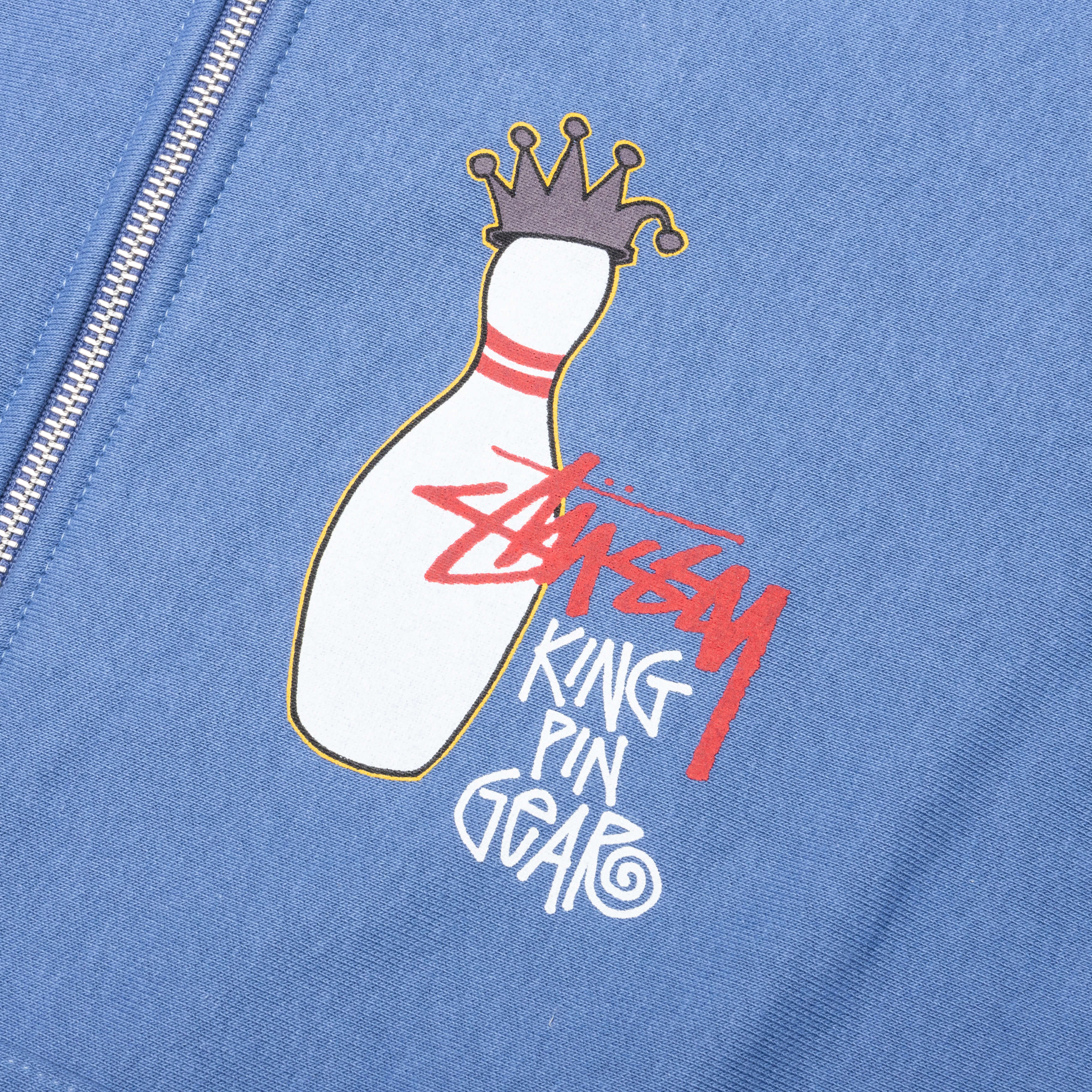 Kingpin Zip Hoodie - Pacific - Image 3