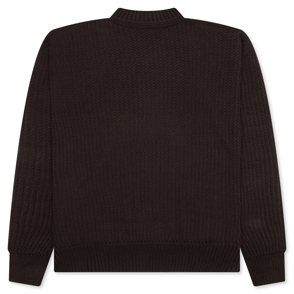 Common Knit Sweater - Brown - Image 2