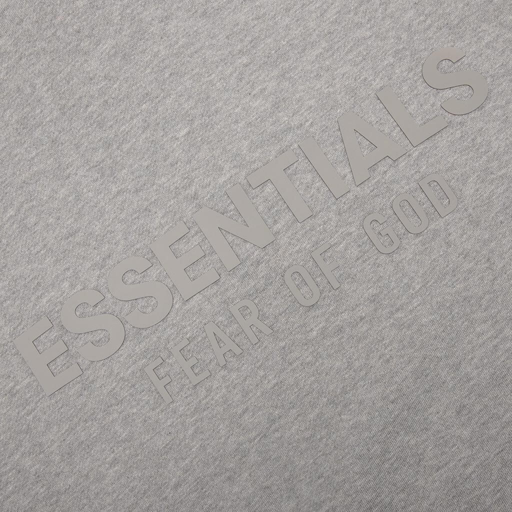 L/S Polo - Dark Heather Oatmeal - Image 3