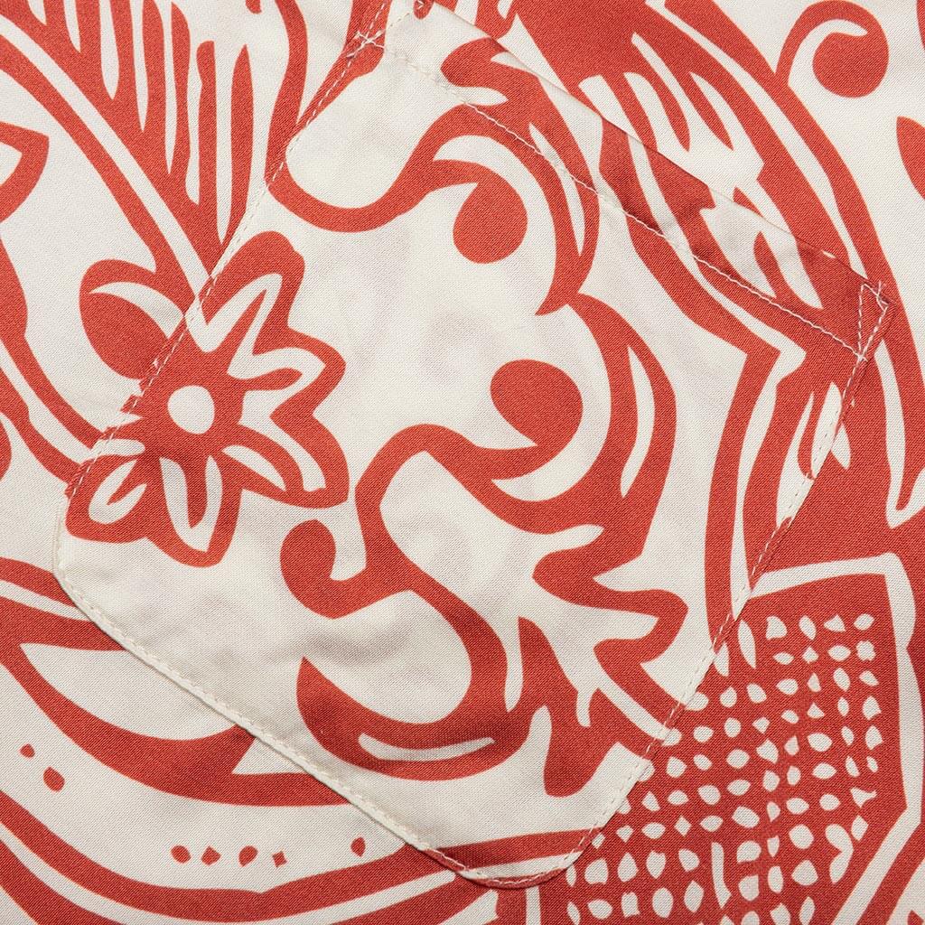 L/S Printed Woven - Brick - Image 4